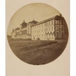 Charles Nègre (1820-1880) - L'hôpital Eugenie, Built for Napoleon III, 1850 Two albumen prints