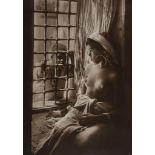 Lehnert & Landrock ( Rudolf Lehnert 1878-1948) - Harem Girl, Tunisia, ca.1915 Gelatin silver print