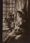 Lehnert & Landrock ( Rudolf Lehnert 1878-1948) - Harem Girl, Tunisia, ca.1915 Gelatin silver print