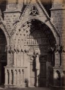 Constant Alexandre Famin (1827-1888) - Bourges; Oak Tree, ca. 1874 Two albumen prints, each flush