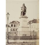Charles Nègre (1820-1880) - Chartres, La Statue de Marceau, ca.1852 Waxed paper negative with