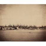 Gustave Le Gray (1820-1884) - Panorama du Port de Sète, 1857 Albumen print,  26.8 x 33cm (10 1/2 x