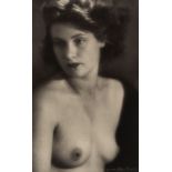 Laure Albin-Guillot (1879-1962) - Study of Nude, 1930s Photogravure, signed in red crayon recto,