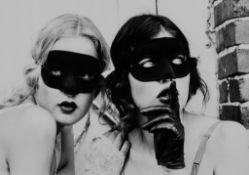 Ellen von Unwerth (b.1954) - Paris, 2000 Two gelatin silver prints, each signed, dated and from an
