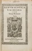 Buchanan (George) - Rerum Scoticarum Historia,  first edition, Andrew Fletcher of Saltoun's