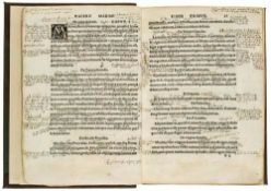 Valerius Maximus (Gaius) - Dictorum, & factorum memorabilium Libri novem,  title with large