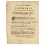 To the Supreme Authority, the Parliament of The Commonwealth of England  To the Supreme Authority,