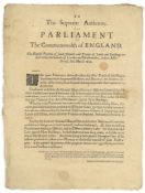 To the Supreme Authority, the Parliament of The Commonwealth of England  To the Supreme Authority,