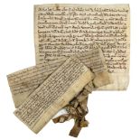 3 charters, grants by Richard de Richil to the Knights Templars of the...  3 charters, grants by