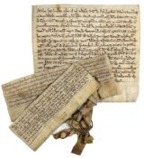 3 charters, grants by Richard de Richil to the Knights Templars of the...  3 charters, grants by