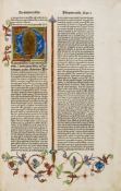 Ludolphus de Saxonia. - Vita Christi,  double column, 372 ff., 60 lines and headline, ff. 1 and
