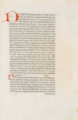 Eusebius Caesariensis. - Historia ecclesiastica,  fourth edition, 172 ff., the last blank, 34 lines,