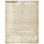 .- Monmouth Warrant authorising Edward Backwell  ( King of England, Scotland and Ireland,   1630-
