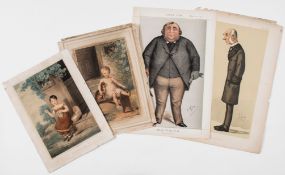 Miscellany.- - A mixed group of portraits and other decorative prints, including a group of 13