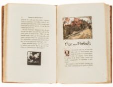 Richepin (Jean) - Paysages et Coins de Rues,  number 186 of 250 copies, 87 wood-engraved