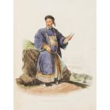 China.- Alexander (William) - The Costume of China,  first edition  ,   sepia aquatint additional
