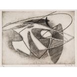Stanley William Hayter (1901-1988) - Woman in a Net (B.&M.81) engraving and scorper with soft-ground