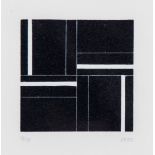 Alan Reynolds (b.1926) - Structure No.1 & No.2 two woodcuts, 1998, each signed and dated in