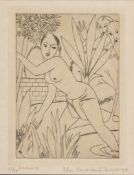 John Buckland-Wright (1897-1954) - Susanna; Summer two engravings, 1930, each signed and dated in