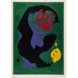 John Hoyland (1934-2011) - Space Borne screenprint in colours, 1993, signed, titled and dated in