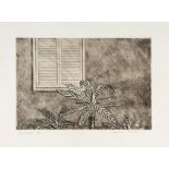 Norman Stevens (1937-1988) - Tree-Flower etching, 1971, signed, titled and dated in pencil, numbered