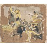 Paul Nash (1889-1946) - Untitled lithograph printed in colours, signed in brown ink, on wove
