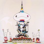 Takashi Murakami (b.1962) - Reversed Double Helix Mega Power offset lithograph printed in colours,