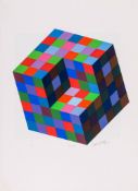 Victor Vasarely (1906-1997) - Variációk the complete portfolio, 1989, comprising eight