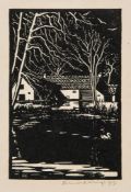 Robert Gibbings (1889-1958) - The Mill wood-engraving, 1919, signed and dated in pencil, on wove