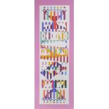 Yaacov Agam (b.1928) - from, The Menorah Series five screenprints in colours, ca. 1985, each