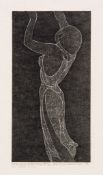 John Buckland Wright (1897-1954) - La Danseuse Kham Luong No. II wood-engraving, 1936, signed,