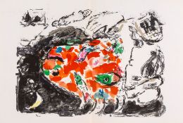 Marc Chagall (1887-1985) - Derrière le Miroir No 198 the publication, 1972, comprising three