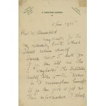 Autograph Letter signed to Ralph Blumenfeld, editor of The Daily Express, 2pp  (Emmeline,