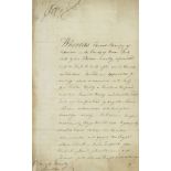 Grant of a patent to the Rev. Edward Manley of Devon for his invention,  ( King of the United
