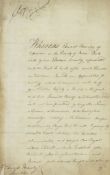 Grant of a patent to the Rev. Edward Manley of Devon for his invention,  ( King of the United