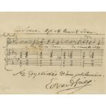 Autograph Letter signed to an unknown recipient, 2pp  (Antonín,  Czech composer,   1841-1904)