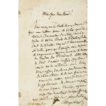 Autograph Letter signed to "Monsieur Directeur", 1p  (Giacomo,  composer,   1791-1864)   Autograph