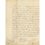 Letter signed "Jacques R" to Charles Duke of Lorraine, 1p  ( King of England, Scotland and Ireland,