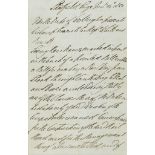 Letter third person to Messrs. White & Benett, Solicitors, Lincolns Inn Fields  (Arthur