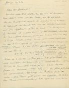 2 Autograph Letters to Samuel Goudsmit, together 4pp., in German, sm  (Werner Karl,  German