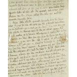 Autograph Letter to his lawyer and business agent Gaspard Gaufridy, 3pp  (Donatien Alphonse