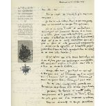 6 Autograph Letters signed to André Breton, 11pp  (Pierre,   painter and photographer,   1900-