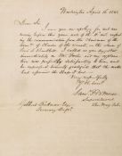 Autograph Letter signed to Gilbert Rodman at the Treasury Department, 1p  (Samuel,  American painter