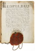 Grant to Gaspar de Blois de Treslong van Genderdeuren and his heirs the...  ( Holy Roman