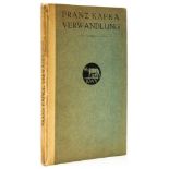 Kafka (Franz) - Die Verwandlung [Metamorphosis],  first edition,  light browning to outer margin,