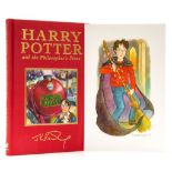 Rowling (J.K.) - Harry Potter and the Philosopher's Stone,  first deluxe edition, signed by the