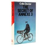 Dexter (Colin) - The Secret of Annexe 3,  first edition, signed by the author     on title, slight