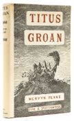 Peake (Mervyn) - Titus Groan,  first edition  ,   spotting to upper margin of front free endpaper