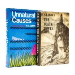 James (P.D.) - Unnatural Causes,  first American edition,  jacket a little rubbed and creased at