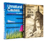 James (P.D.) - Unnatural Causes,  first American edition,  jacket a little rubbed and creased at